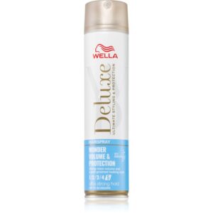 Wella Deluxe Wonder Volume & Protection fixativ pentru păr cu fixare foarte puternică pentru volum și strălucire 250 ml-ro
