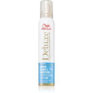 Wella Deluxe Wonder Volume & Protection spuma pentru păr cu volum 200 ml-Țena