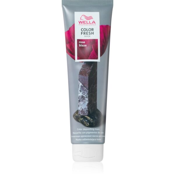 Wella Professionals Color Fresh mască colorantă pentru toate tipurile de păr culoare Rose Blaze 150 ml-ro