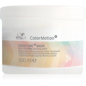 Wella Professionals ColorMotion+ mască cu efecte de reînnoire și de întinerire pentru par deteriorat si vopsit 500 ml-Țena