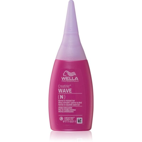 Wella Professionals Creatine+ Wave permanent pentru par normal si rezistent pentru toate tipurile de par 75 ml-Țena