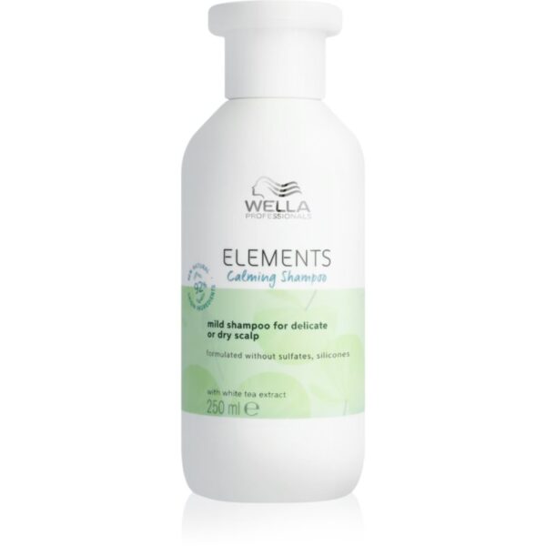Wella Professionals Elements Calming Sampon hidratant si calmant pentru piele sensibila 250 ml-Țena