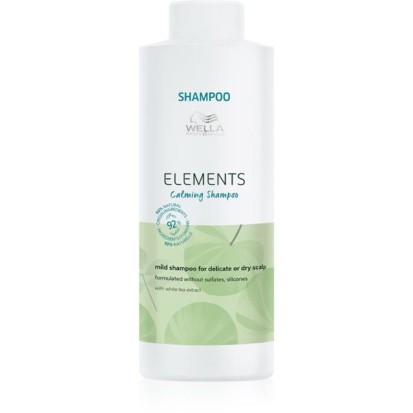 Wella Professionals Elements Calming sampon cu efect calmant pentru piele sensibila 1000 ml-ro