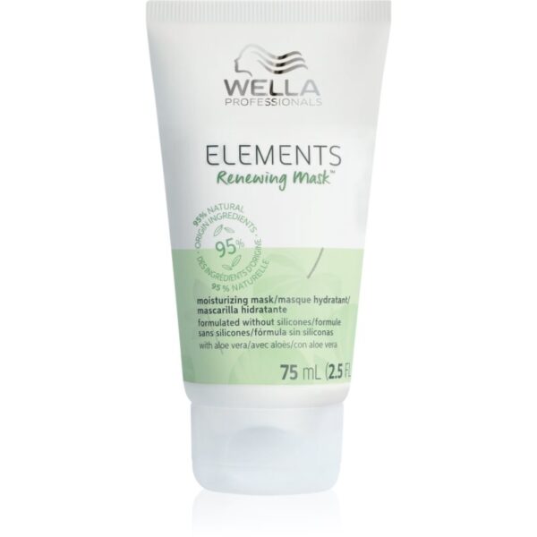 Wella Professionals Elements Renewing masca regeneratoare pentru un par stralucitor si catifelat 75 ml-ro