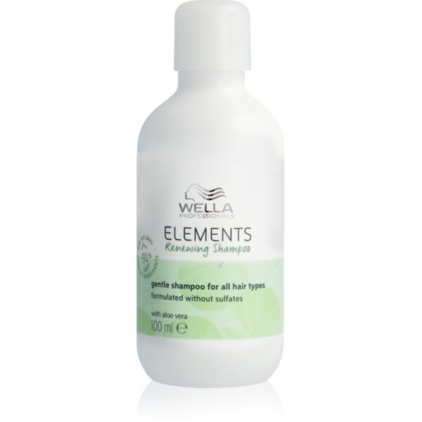 Wella Professionals Elements Renewing șampon regenerator pentru toate tipurile de păr 100 ml-Țena
