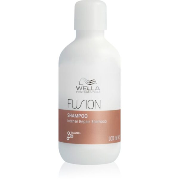 Wella Professionals Fusion sampon pentru regenerare pentru par vopsit si deteriorat 100 ml-Țena