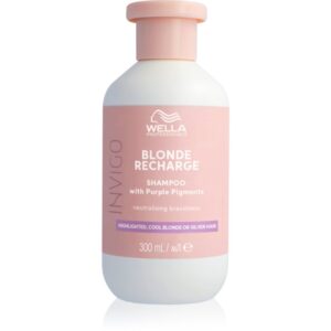 Wella Professionals Invigo Blonde Recharge șampon pentru păr blond neutralizeaza tonurile de galben 300 ml-ro