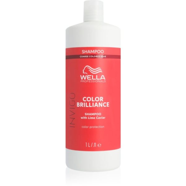 Wella Professionals Invigo Color Brilliance sampon pentru par normal spre gras pentru protecția culorii 1000 ml-ro