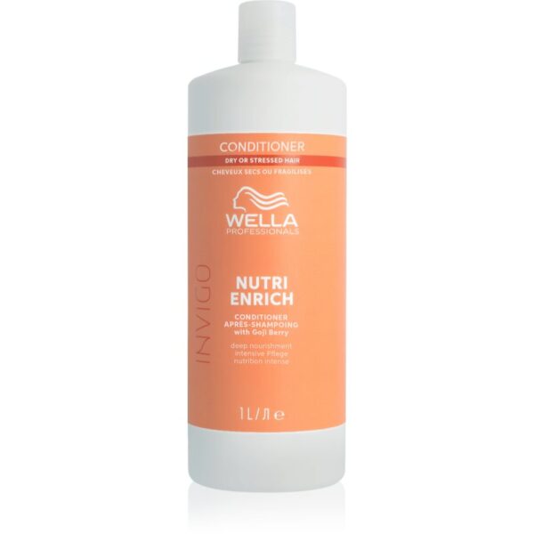 Wella Professionals Invigo Nutri-Enrich balsam profund hrănitor pentru păr uscat și deteriorat 1000 ml-ro