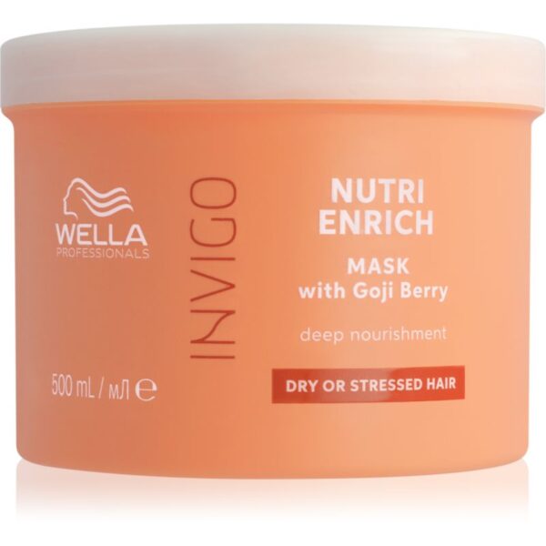 Wella Professionals Invigo Nutri-Enrich mască hrănitoare profundă pentru par uscat 500 ml-ro