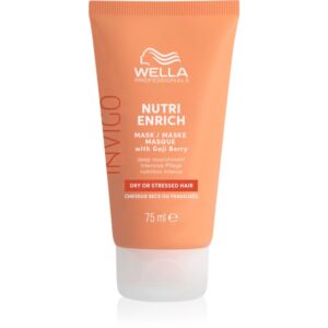 Wella Professionals Invigo Nutri-Enrich mască hrănitoare profundă pentru par uscat 75 ml-Țena