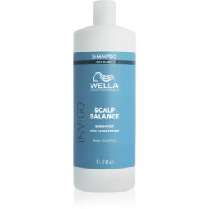 Wella Professionals Invigo Scalp Balance sampon pentru curatarea profunda a scalpului seboreic 1000 ml-Țena
