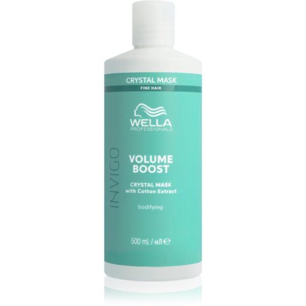 Wella Professionals Invigo Volume Boost mască intensivă pentru volumul părului fin 500 ml-Țena