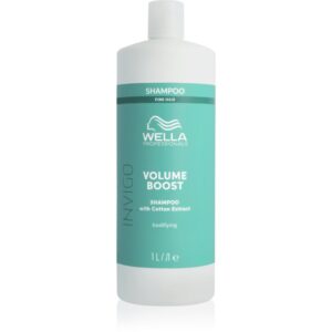 Wella Professionals Invigo Volume Boost șampon cu efect de volum pentru părul fin 1000 ml-Țena