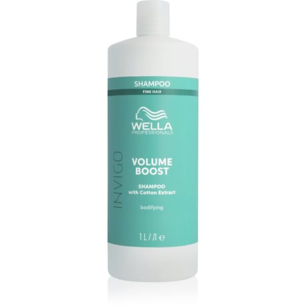 Wella Professionals Invigo Volume Boost șampon cu efect de volum pentru părul fin 1000 ml-Țena