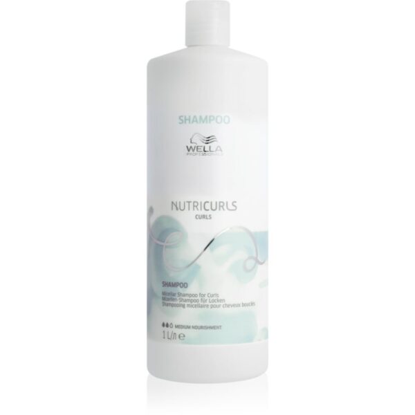 Wella Professionals Nutricurls Curls șampon micelar delicat pentru păr creț 1000 ml-ro