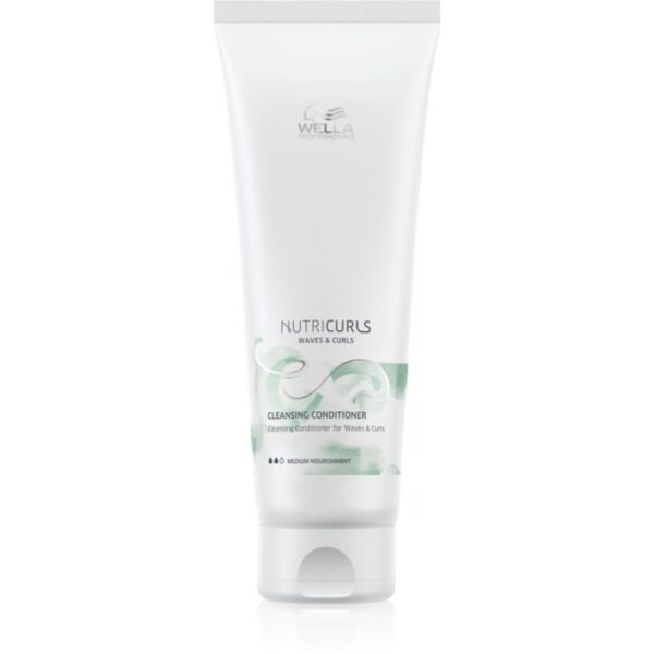 Wella Professionals Nutricurls Waves & Curls Balsam de curățare pentru par ondulat si cret 250 ml-ro