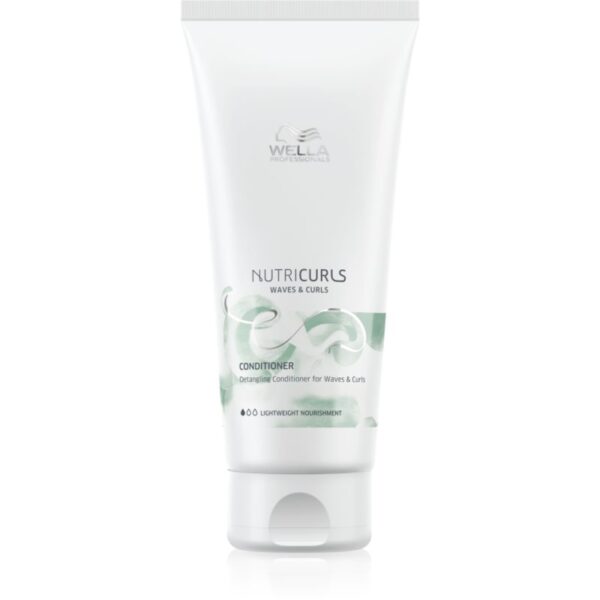Wella Professionals Nutricurls Waves & Curls balsam hranitor pentru par usor de pieptanat 200 ml-ro