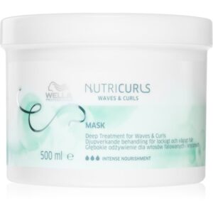 Wella Professionals Nutricurls Waves & Curls masca de netezire pentru par ondulat si cret 500 ml-ro