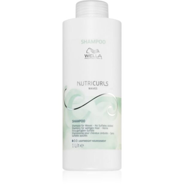Wella Professionals Nutricurls Waves sampon hidratant pentru parul cret 1000 ml-ro