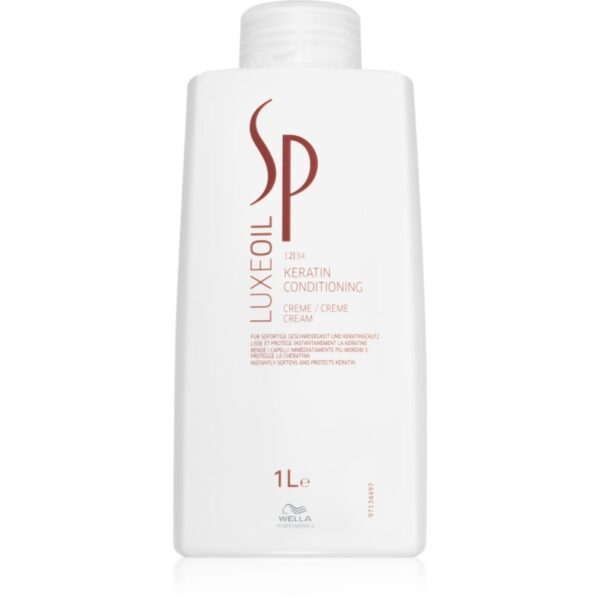 Wella Professionals SP Luxe Oil conditioner cu keratina pentru par deteriorat 1000 ml-ro