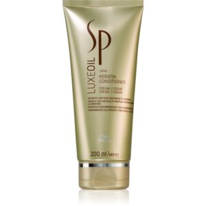 Wella Professionals SP Luxe Oil conditioner cu keratina pentru par deteriorat 200 ml-Țena