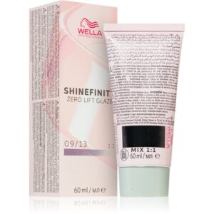 Wella Professionals Shinefinity Zero Lift Glaze vopsea de păr demipermanentă culoare 09/13 - Toffee Milk 60 ml-ro