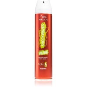 Wella Shockwaves Volume fixativ pentru păr cu fixare foarte puternică pentru volum 250 ml-Țena