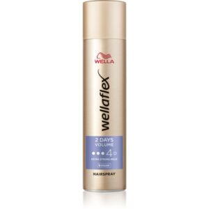 Wella Wellaflex 2nd Day Volume fixativ cu fixare puternică pentru volum 75 ml-Țena