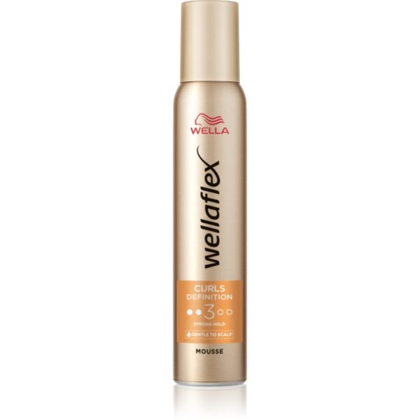 Wella Wellaflex Curls Definition spuma pentru par ondulat si cret 200 ml-ro