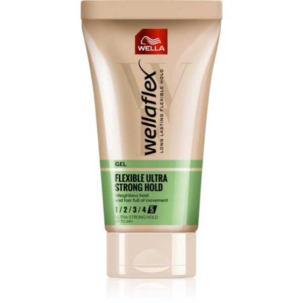Wella Wellaflex Flexible Ultra Strong gel de par cu fixare foarte puternica 150 ml-Țena