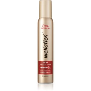Wella Wellaflex Heat Protection spuma  pentru modelarea termica a parului 200 ml-ro