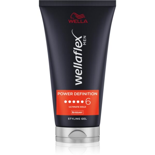 Wella Wellaflex Men gel de par cu fixare foarte puternica 150 ml-Țena
