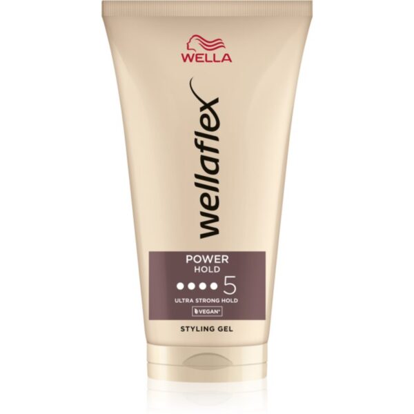 Wella Wellaflex Power Hold gel de păr cu fixare puternică 150 ml-Țena