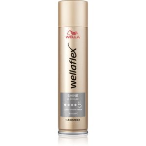 Wella Wellaflex Shine & Hold fixativ 400 ml-Țena