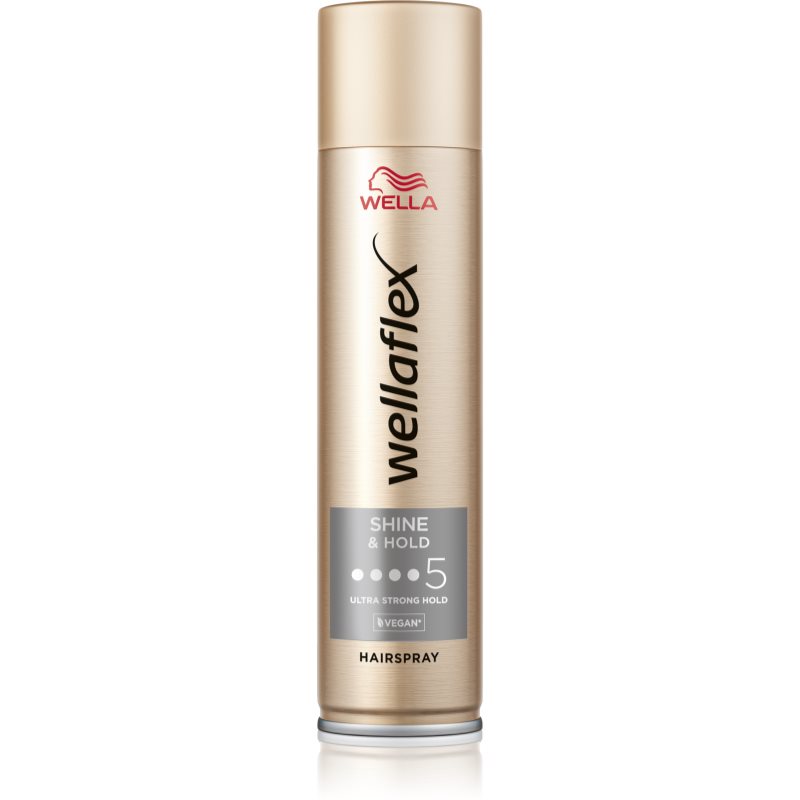 Wella Wellaflex Shine & Hold fixativ 400 ml-Țena