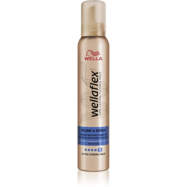 Wella Wellaflex Volume & Repair spuma  volum si vitalitate 200 ml-ro
