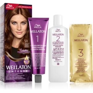 Wella Wellaton Intense Culoare permanenta pentru par cu ulei de argan culoare 5/4 Chestnut 1 buc-ro