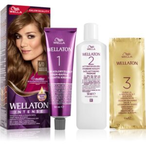 Wella Wellaton Intense Culoare permanenta pentru par cu ulei de argan culoare 6/0 Dark Blonde 1 buc-ro