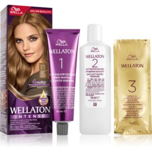 Wella Wellaton Intense Culoare permanenta pentru par cu ulei de argan culoare 7/3 Hazelnut 1 buc-ro