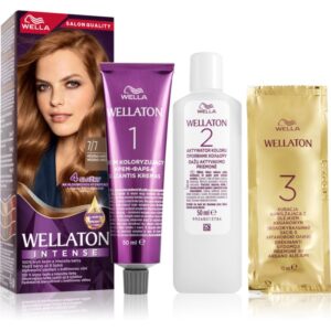 Wella Wellaton Intense Culoare permanenta pentru par cu ulei de argan culoare 7/7 Deep Brown-ro