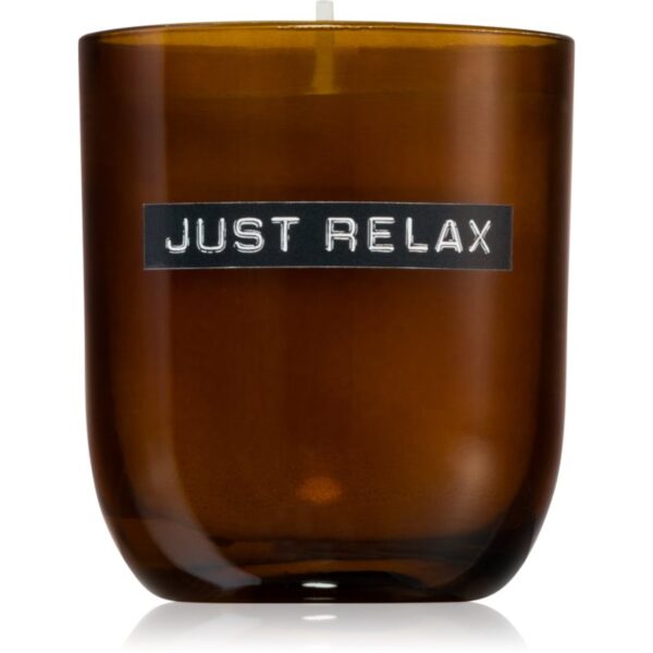 Wellmark Just Relax Amber Cedrwood lumânare parfumată 1 buc-ro