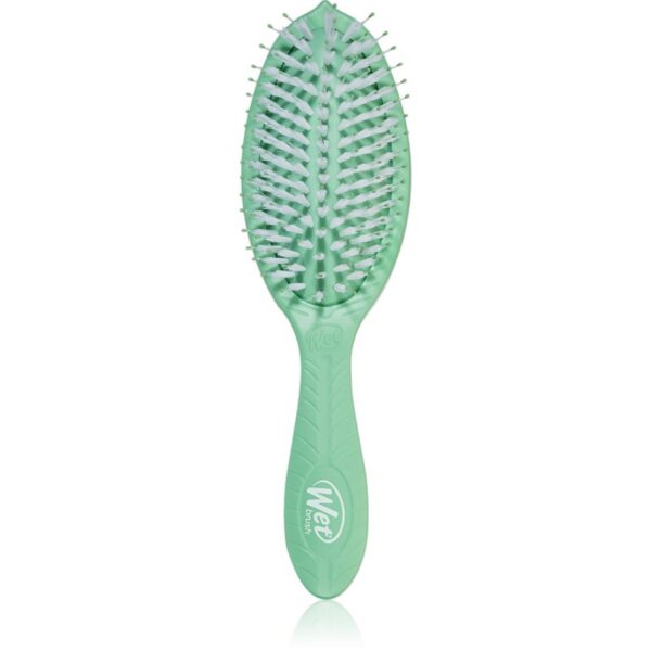 Wet Brush Go Green Treatment And Shine perie pentru un par stralucitor si catifelat Tea Tree-ro
