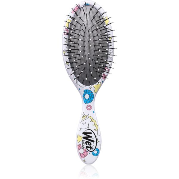 Wet Brush Kids detangler perie de par pentru copii Rainbows 1 buc-Țena