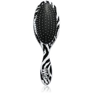 Wet Brush Original Detangler Safari perie de par pentru frumusețea părului și a pielii Zebra 1 buc-Țena