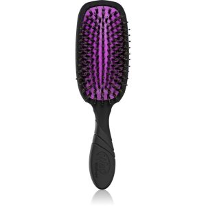 Wet Brush Pro Shine Enhancer perie pentru netezirea parului Black-Purple 1 buc-ro