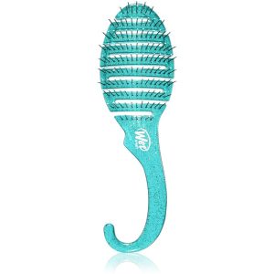 Wet Brush Shower Glitter Dtangler Pink perie de par in dus Teal 1 buc-ro