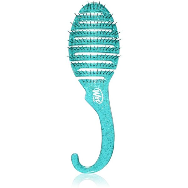 Wet Brush Shower Glitter Dtangler Pink perie de par in dus Teal 1 buc-ro