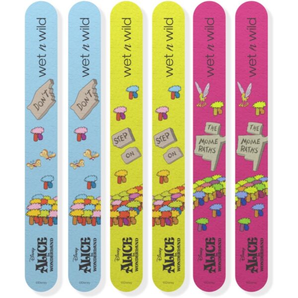 Wet n Wild Alice in Wonderland Don't Step On The Mome Raths pilă de unghii 6 buc-ro