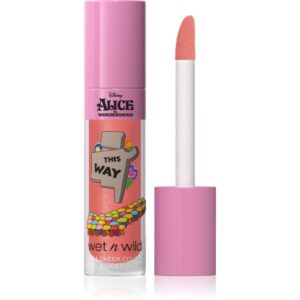 Wet n Wild Alice in Wonderland balsam de buze și Blush culoare This Way 6
